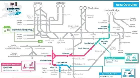 Alstom commissions new South London signalling system